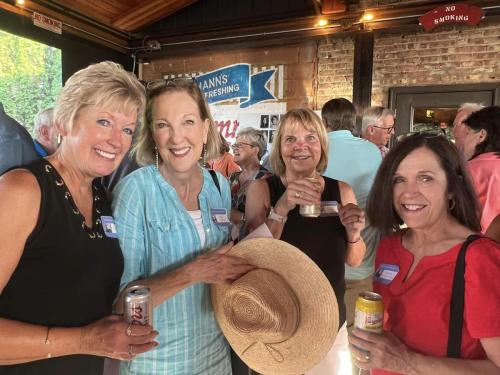 Julie Hemminsen, Sandy Sunderlage, Connie Harrison, Charlene Gaylord