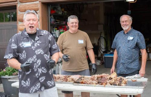 Tim Fisher, Bob Swanson and Rich Griswold