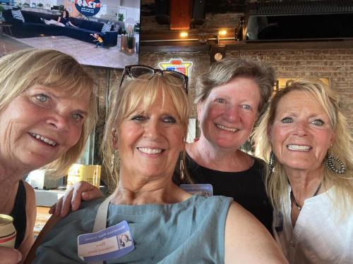 Connie Harrison, Bev Hanson, Donna Hanson, Kim Sahs