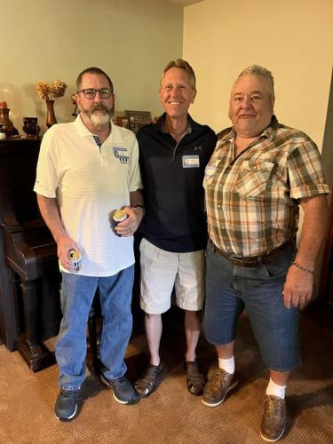 Don Raffel, Byron Peterson, Dave Foat