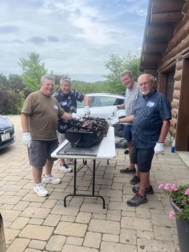 Pig Roast - Bob Swanson, Tim Fisher, Hugh Frisbie, Rich Griswold